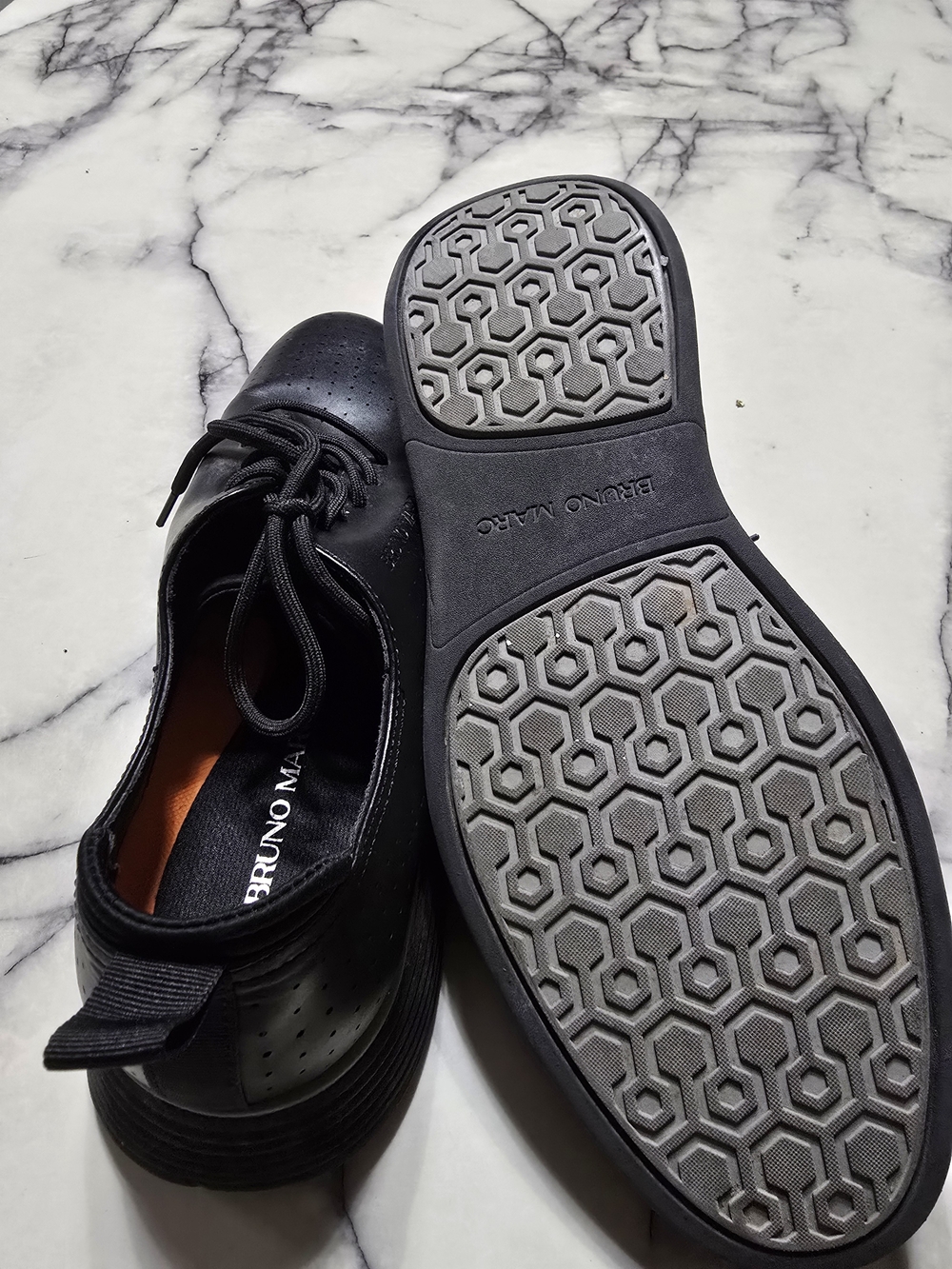 Bruno Marc Mens Shoes Size 11 Black X366XEEY - Picture 8 of 9